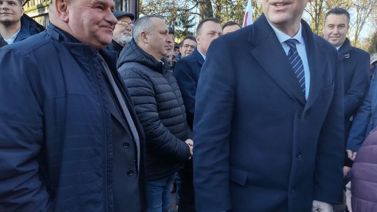 Gm. Siennica Różana. Karol Nawrocki z wizytą w Zagrodzie [GALERIA ZDJĘĆ]