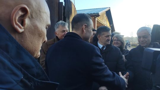 Gm. Siennica Różana. Karol Nawrocki z wizytą w Zagrodzie [GALERIA ZDJĘĆ]