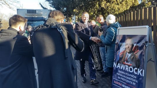 Gm. Siennica Różana. Karol Nawrocki z wizytą w Zagrodzie [GALERIA ZDJĘĆ]