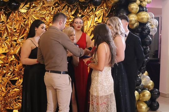 Studniówka 2025 - Zespół Szkół Gastronomicznych i Hotelarskich w Chełmie [GALERIA ZDJĘĆ]