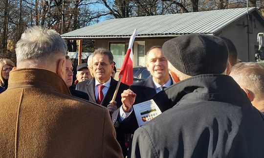 Gm. Siennica Różana. Karol Nawrocki z wizytą w Zagrodzie [GALERIA ZDJĘĆ]