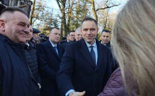 Gm. Siennica Różana. Karol Nawrocki z wizytą w Zagrodzie [GALERIA ZDJĘĆ]