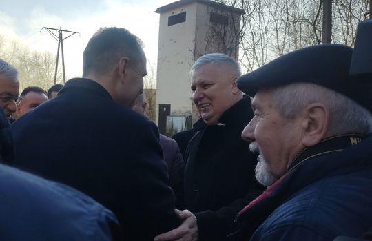 Gm. Siennica Różana. Karol Nawrocki z wizytą w Zagrodzie [GALERIA ZDJĘĆ]