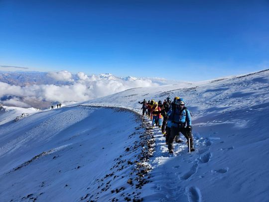 Marcin Dras zdobył Aconcaguę Marcin Dras zdobył Aconcaguę