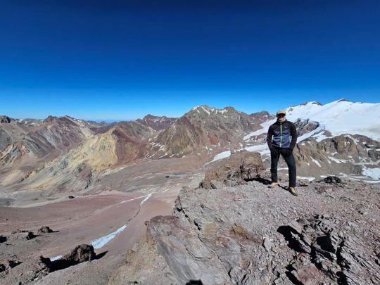 Marcin Dras zdobył Aconcaguę Marcin Dras zdobył Aconcaguę