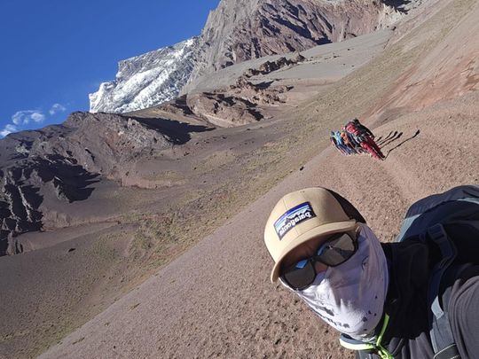 Marcin Dras zdobył Aconcaguę Marcin Dras zdobył Aconcaguę