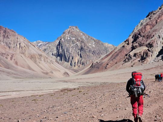 Marcin Dras zdobył Aconcaguę Marcin Dras zdobył Aconcaguę