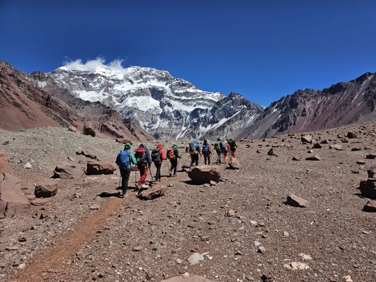 Marcin Dras zdobył Aconcaguę Marcin Dras zdobył Aconcaguę