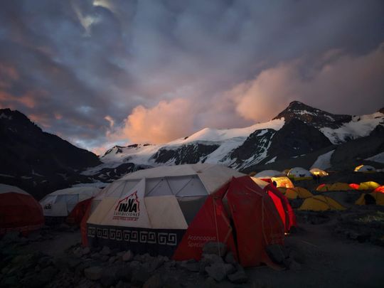 Marcin Dras zdobył Aconcaguę Marcin Dras zdobył Aconcaguę