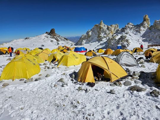 Marcin Dras zdobył Aconcaguę Marcin Dras zdobył Aconcaguę