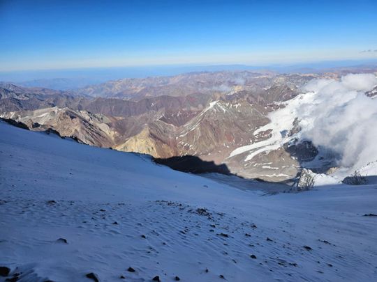 Marcin Dras zdobył Aconcaguę Marcin Dras zdobył Aconcaguę