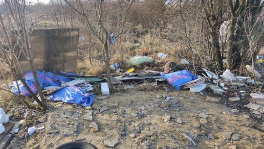 Chełm. Wielkie śmietnisko przy Karłowicza! Prezydent Banaszek zdegustowany... [ZDJĘCIA]