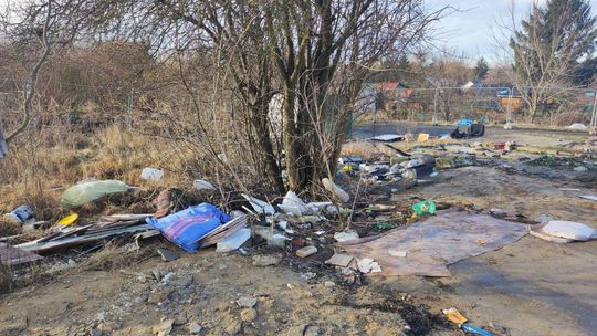 Chełm. Wielkie śmietnisko przy Karłowicza! Prezydent Banaszek zdegustowany... [ZDJĘCIA]