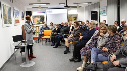 Włodawa. Uroczyste otwarcie wystawy malarstwa Edyty Gałan