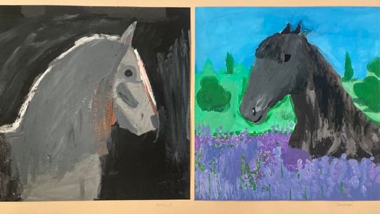 Chełm. Wernisaż wystawy Rok-pracowni plastycznej Modna Sztuka [GALERIA ZDJĘĆ]