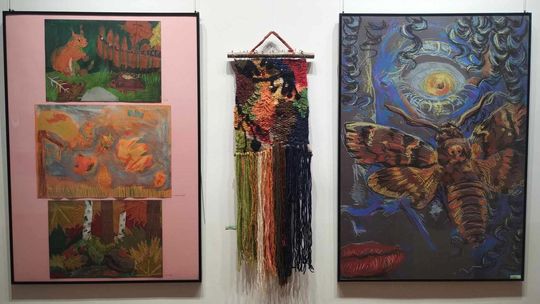 Chełm. Wernisaż wystawy Rok-pracowni plastycznej Modna Sztuka [GALERIA ZDJĘĆ]