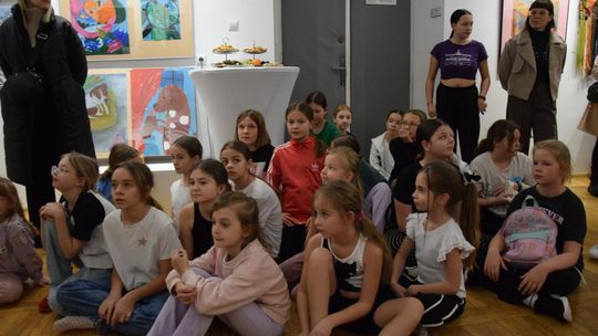 Chełm. Wernisaż wystawy Rok-pracowni plastycznej Modna Sztuka [GALERIA ZDJĘĆ]