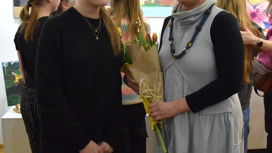 Chełm. Wernisaż wystawy Rok-pracowni plastycznej Modna Sztuka [GALERIA ZDJĘĆ]