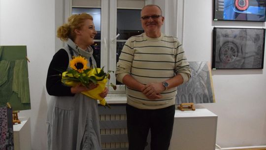 Chełm. Wernisaż wystawy Rok-pracowni plastycznej Modna Sztuka [GALERIA ZDJĘĆ]