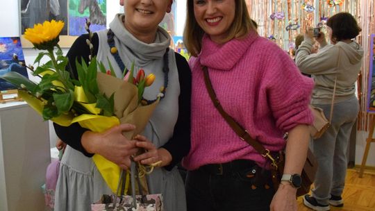 Chełm. Wernisaż wystawy Rok-pracowni plastycznej Modna Sztuka [GALERIA ZDJĘĆ]