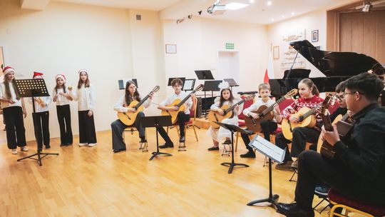 Koncert kolęd w Szkole Muzycznej I i II st. w Krasnymstawie