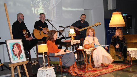 Wieczór z Anną Mazurkiewicz: Słowo i muzyka w harmonii w ChBP [GALERIA ZDJĘĆ]