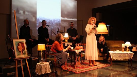 Wieczór z Anną Mazurkiewicz: Słowo i muzyka w harmonii w ChBP [GALERIA ZDJĘĆ]