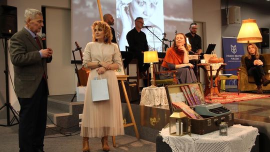Wieczór z Anną Mazurkiewicz: Słowo i muzyka w harmonii w ChBP [GALERIA ZDJĘĆ]