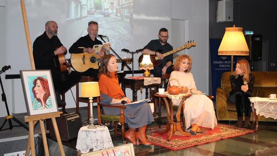 Wieczór z Anną Mazurkiewicz: Słowo i muzyka w harmonii w ChBP [GALERIA ZDJĘĆ]
