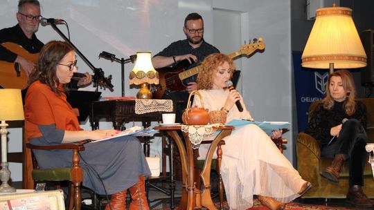 Wieczór z Anną Mazurkiewicz: Słowo i muzyka w harmonii w ChBP [GALERIA ZDJĘĆ]