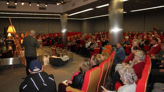 Wieczór z Anną Mazurkiewicz: Słowo i muzyka w harmonii w ChBP [GALERIA ZDJĘĆ]