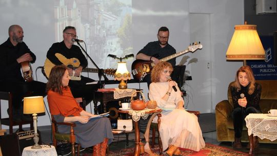 Wieczór z Anną Mazurkiewicz: Słowo i muzyka w harmonii w ChBP [GALERIA ZDJĘĆ]