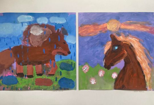 Chełm. Wernisaż wystawy Rok-pracowni plastycznej Modna Sztuka [GALERIA ZDJĘĆ]