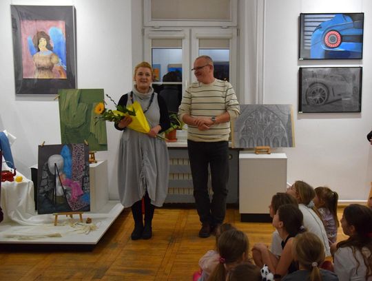 Chełm. Wernisaż wystawy Rok-pracowni plastycznej Modna Sztuka [GALERIA ZDJĘĆ]