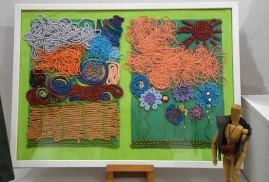 Chełm. Wernisaż wystawy Rok-pracowni plastycznej Modna Sztuka [GALERIA ZDJĘĆ]