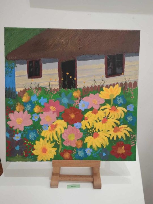 Chełm. Wernisaż wystawy Rok-pracowni plastycznej Modna Sztuka [GALERIA ZDJĘĆ]