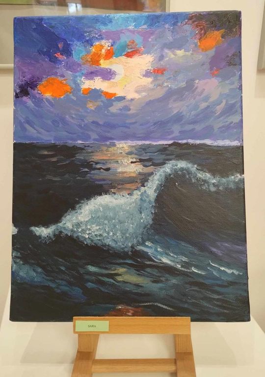 Chełm. Wernisaż wystawy Rok-pracowni plastycznej Modna Sztuka [GALERIA ZDJĘĆ]