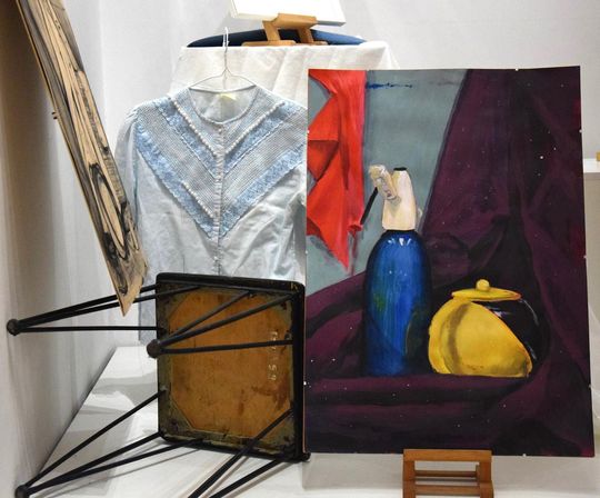 Chełm. Wernisaż wystawy Rok-pracowni plastycznej Modna Sztuka [GALERIA ZDJĘĆ]