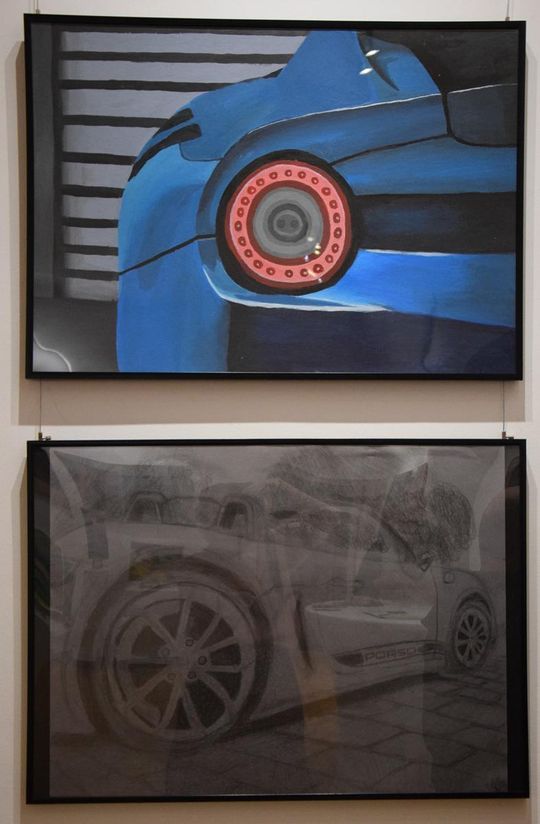 Chełm. Wernisaż wystawy Rok-pracowni plastycznej Modna Sztuka [GALERIA ZDJĘĆ]