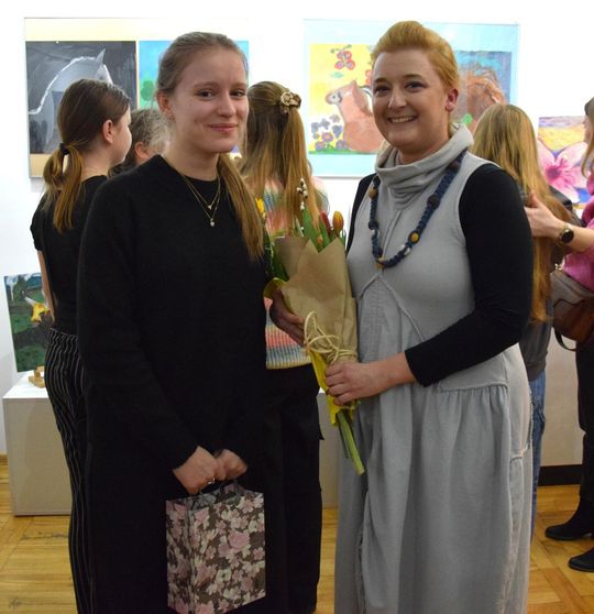 Chełm. Wernisaż wystawy Rok-pracowni plastycznej Modna Sztuka [GALERIA ZDJĘĆ]