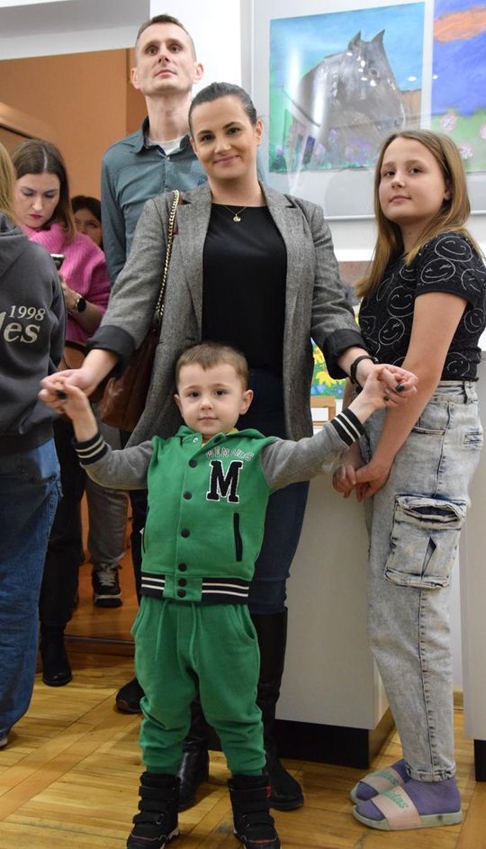 Chełm. Wernisaż wystawy Rok-pracowni plastycznej Modna Sztuka [GALERIA ZDJĘĆ]