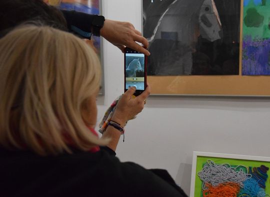 Chełm. Wernisaż wystawy Rok-pracowni plastycznej Modna Sztuka [GALERIA ZDJĘĆ]