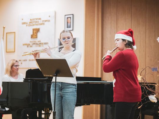 Koncert kolęd w Szkole Muzycznej I i II st. w Krasnymstawie Koncert kolęd w Szkole Muzycznej I i II st. w Krasnymstawie
