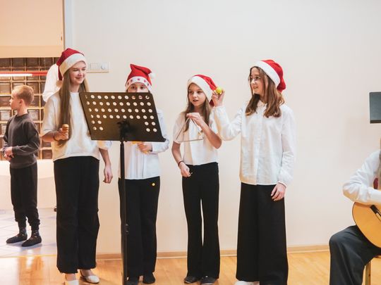 Koncert kolęd w Szkole Muzycznej I i II st. w Krasnymstawie Koncert kolęd w Szkole Muzycznej I i II st. w Krasnymstawie