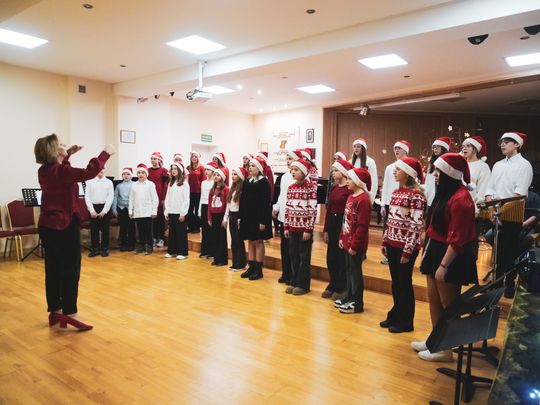 Koncert kolęd w Szkole Muzycznej I i II st. w Krasnymstawie Koncert kolęd w Szkole Muzycznej I i II st. w Krasnymstawie