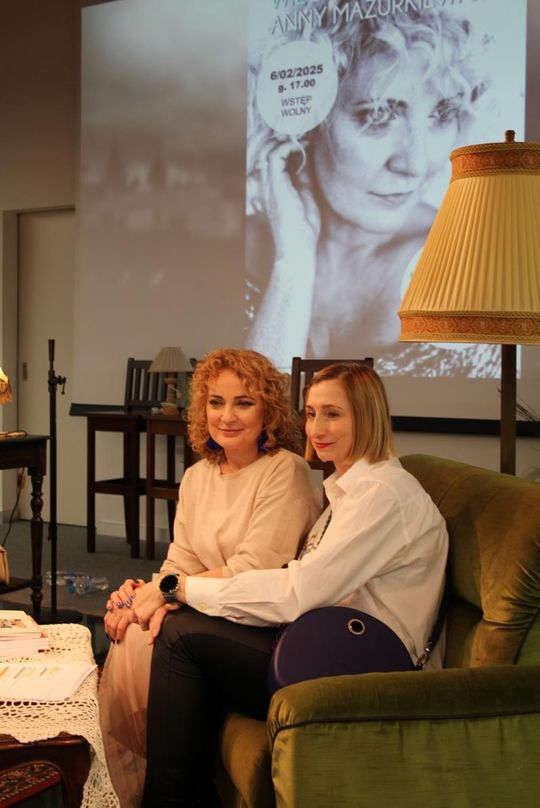 Wieczór z Anną Mazurkiewicz: Słowo i muzyka w harmonii w ChBP [GALERIA ZDJĘĆ]