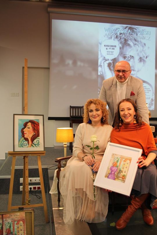 Wieczór z Anną Mazurkiewicz: Słowo i muzyka w harmonii w ChBP [GALERIA ZDJĘĆ]