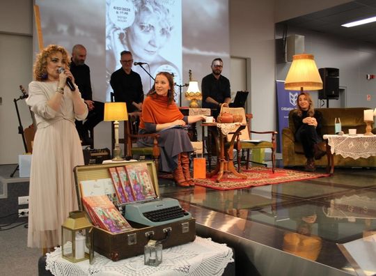 Wieczór z Anną Mazurkiewicz: Słowo i muzyka w harmonii w ChBP [GALERIA ZDJĘĆ]