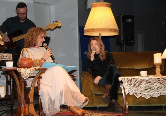 Wieczór z Anną Mazurkiewicz: Słowo i muzyka w harmonii w ChBP [GALERIA ZDJĘĆ]