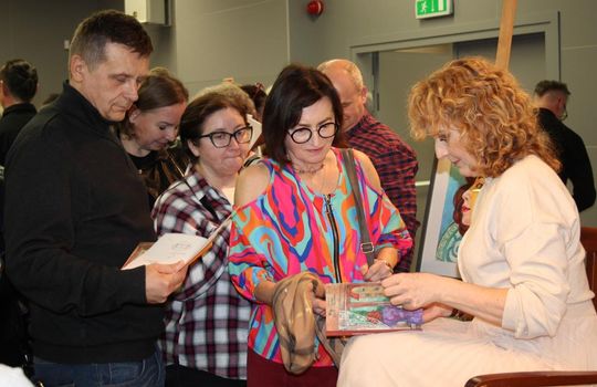 Wieczór z Anną Mazurkiewicz: Słowo i muzyka w harmonii w ChBP [GALERIA ZDJĘĆ]